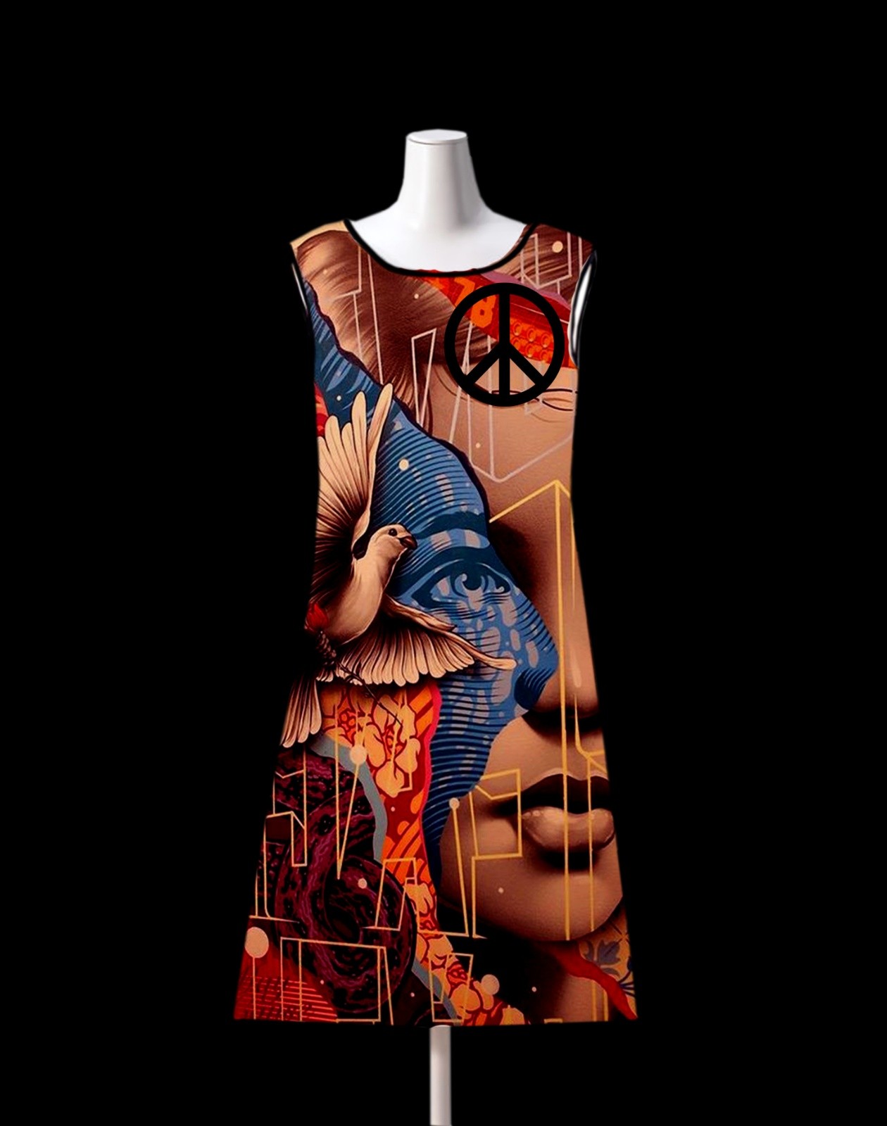 Peace Girl Dress 